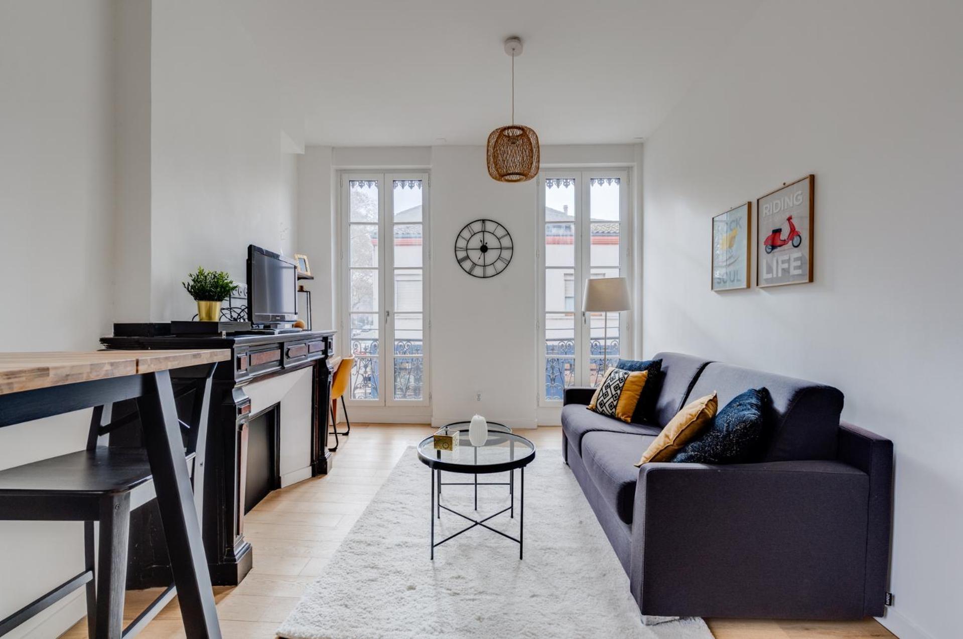 Studio Chic Et Lumineux, Garage, Wifi, Clim Toulouse Exterior photo
